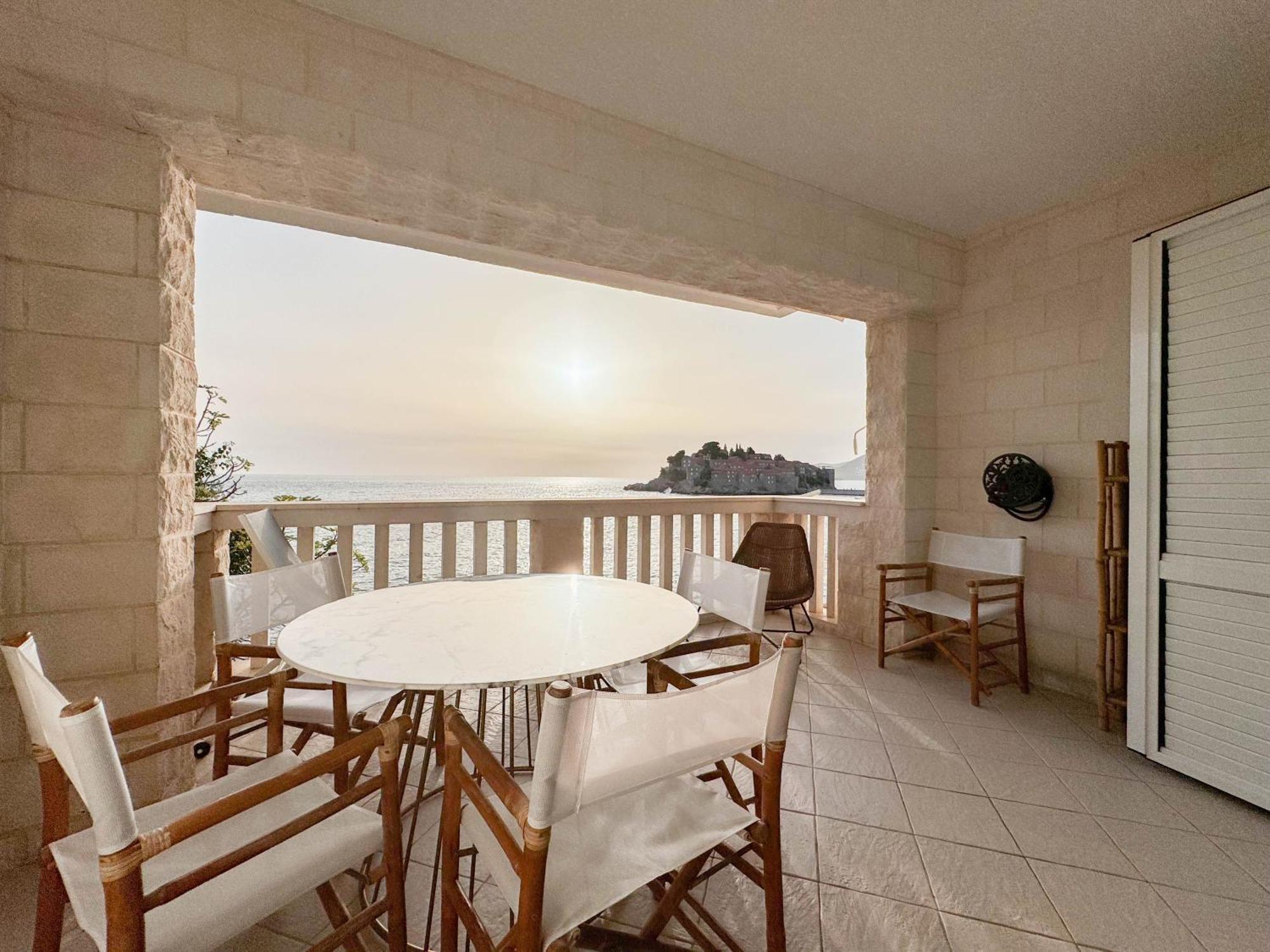 Apartment Radovic Sveti Stefan Exterior foto